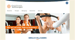 Desktop Screenshot of physiotherapie-kollmorgen.de